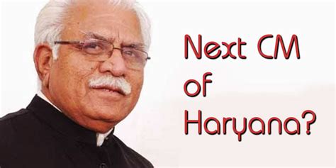 Is One Of Them Haryana CM?