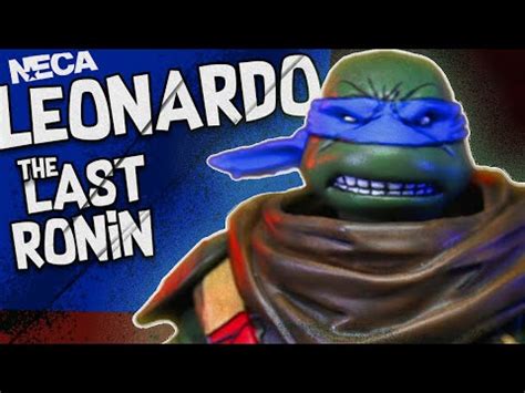 Reseña Leonardo Last Ronin NECA Tortugas Ninja ¿Figura del año, o figura del caño? - YouTube