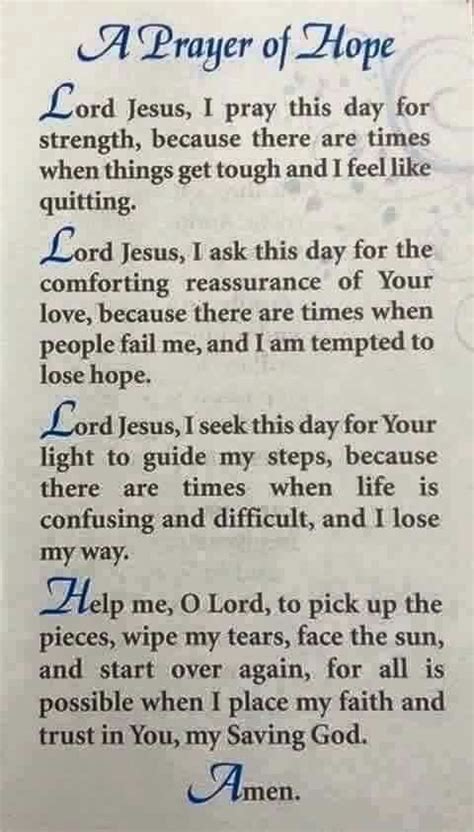 A prayer of hope More Prayer Scriptures, Faith Prayer, Bible Prayers, God Prayer, Prayer Quotes ...