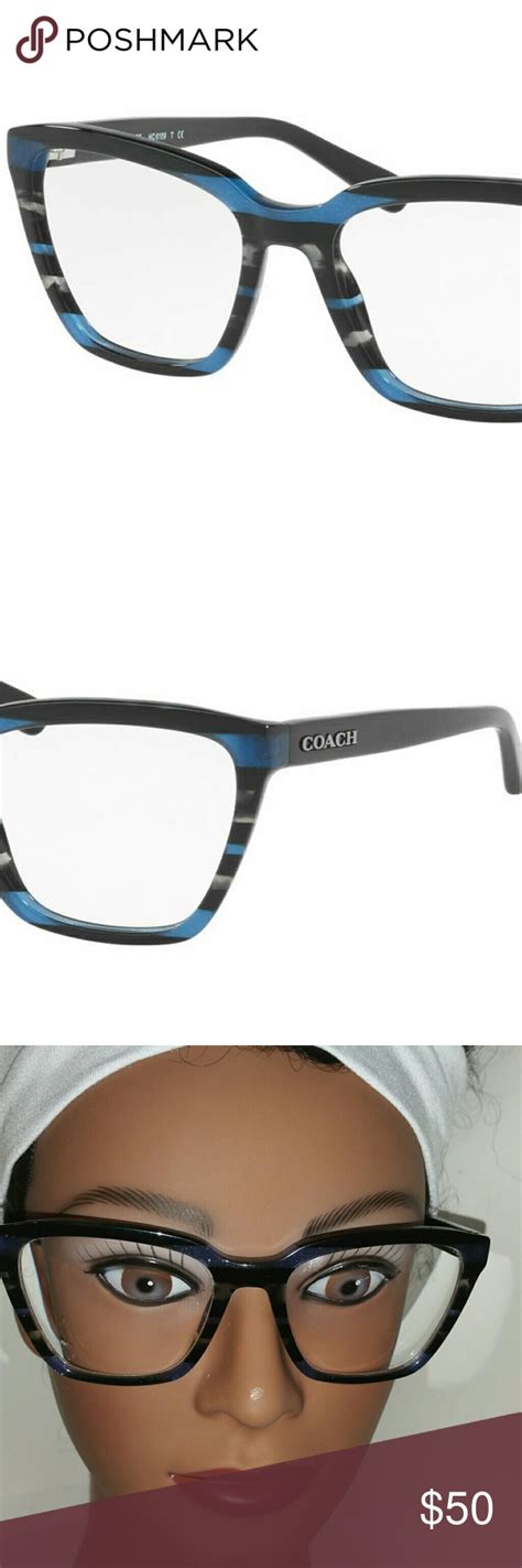 COACH Eyeglass FRAME ONLY Blue Glitter/Varsity | Coach eyeglasses frames, Eyeglasses frames ...