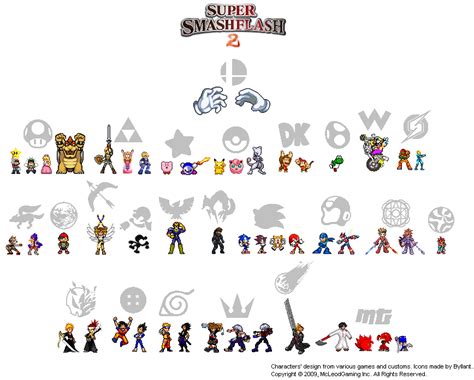 Super Smash Flash 2 all characters at http://thegameinator.com Zootopia ...