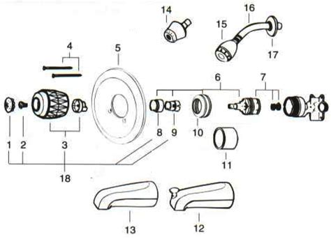 Moen Bathroom Shower Faucet Parts Diagram – Artcomcrea