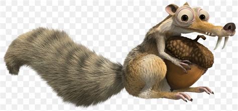 Scrat Squirrel Ice Age Clip Art, PNG, 2709x1266px, Scrat, Common Opossum, Drawing, Fauna, Film ...