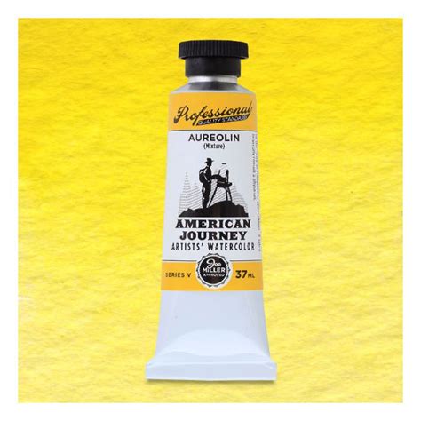 Watercolor Paint - Aureolin, 37 ml | American Journey