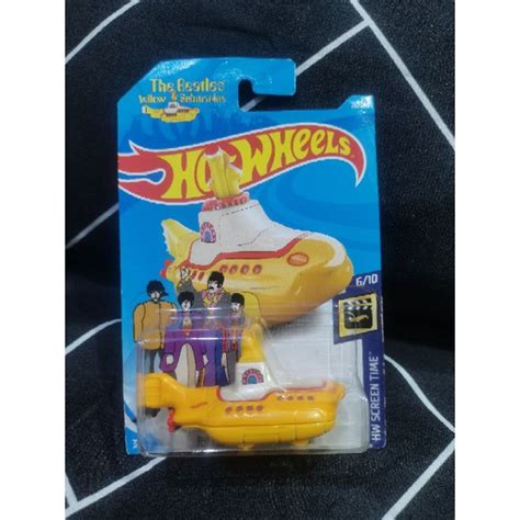 HOT WHEELS THE BEATLES YELLOW SUBMARINE | Shopee Malaysia