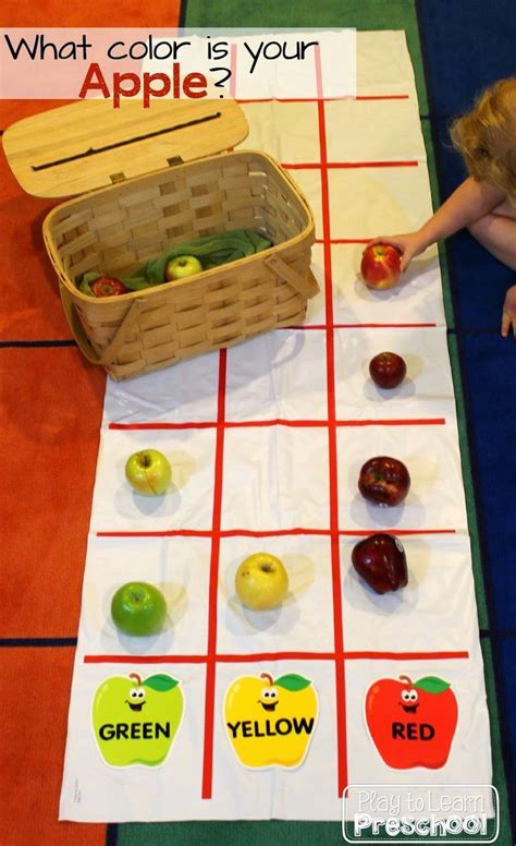 Apple Activities For Kindergarten - Kindergarten