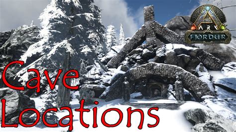 Fjordur Cave Locations Ark Survival Evolved - YouTube