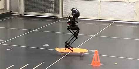 Caltech's Leonardo Bipedal Robot Walks, Flies & Even Rides Skateboards