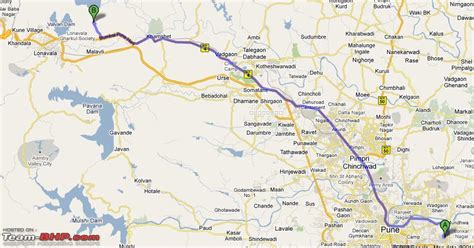 Pune Mumbai Road Map - Tourist Map Of English