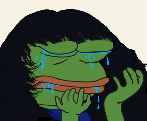 Crying Female Pepe | Pepe the Frog | Know Your Meme