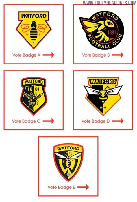 5 Final Watford FC Logo Options Revealed - Footy Headlines