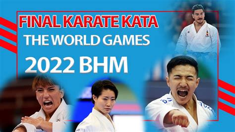 Final Karate Kata - The World Games 2022 BHM - YouTube