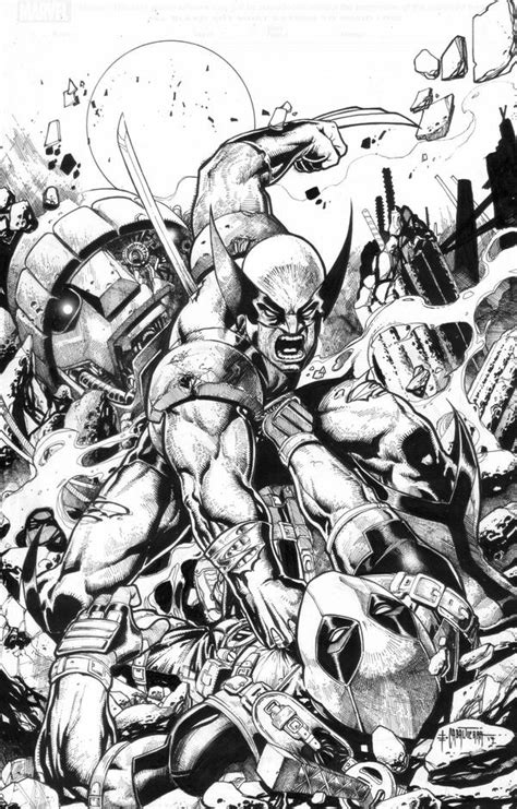 Wolverine Vs Deadpool by emilcabaltierra on DeviantArt