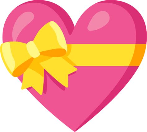 "heart with ribbon" Emoji - Download for free – Iconduck