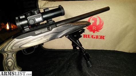 ARMSLIST - For Sale: Ruger Charger 22lr with Bushnell scope and bipod