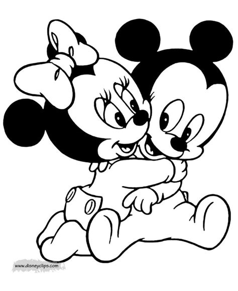 Pin by Miriam Olmos Díaz on Disney Baby Color | Mickey mouse coloring ...