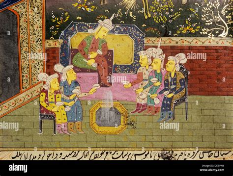 Persian miniature painting hi-res stock photography and images - Alamy