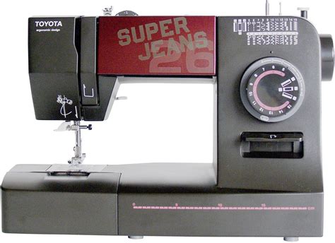 Toyota Sewing Machines Denim sewing machine SUPERJ26 Black (matt) | Conrad.com