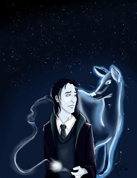 Snape's Patronus by padfootiesx on DeviantArt