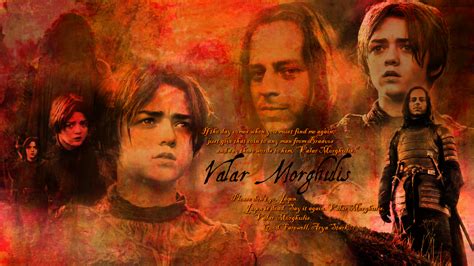 Arya Stark & Jaqen H'ghar - Game of Thrones Wallpaper (31860339) - Fanpop