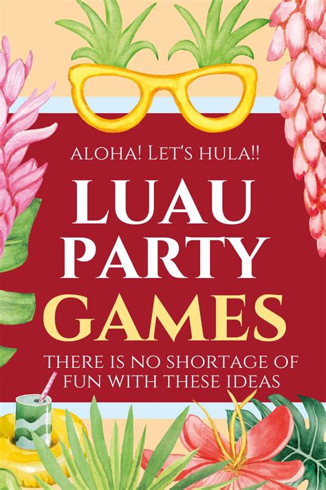 19 Fun and Festive Luau Party Games and Activities
