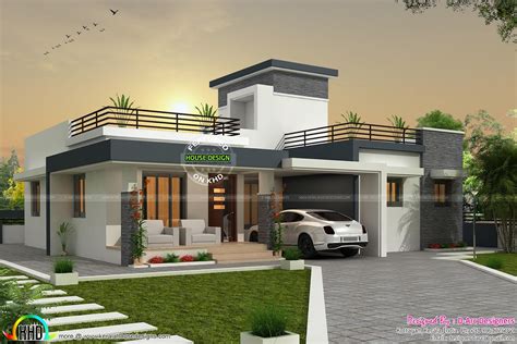 Kerala house design, Bungalow house design, Single floor house design