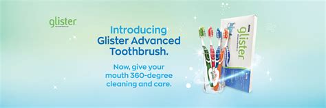 Think Like No Box: Glister Advanced Toothbrush Pack of 4