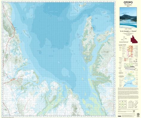 St Lawrence (8853) map by Department of Resources | Avenza Maps