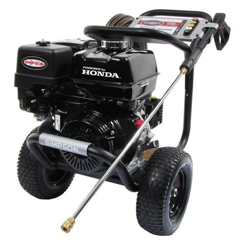 Simpson PowerShot 4200 PSI 4.0 GPM Gas Pressure Washer Powered by Honda-PS4240H - The Home Depot