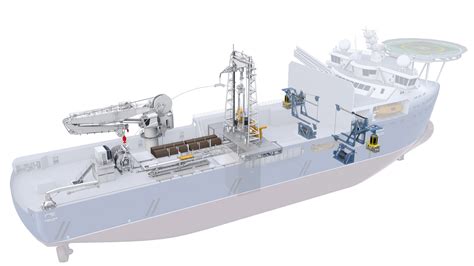 Deck machinery for subsea construction vessels - Kongsberg Maritime