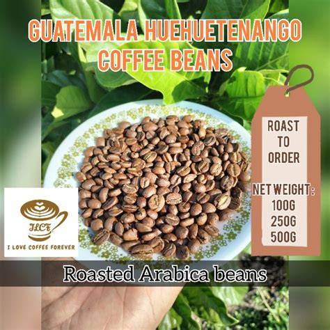 Guatemala Huehuetenango Coffee Beans Grade1 Medium Roast ( Fresh Roast) 250g | Shopee Malaysia