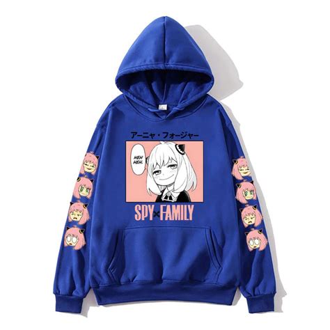 Spy x Family Hoodies - Spy x Family Anya Kawaii Pullover Hoodie | Spy x ...