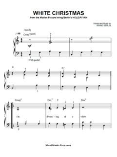 White Christmas Sheet Music Easy Piano / white-christmas-sheet-music-easy-piano.pdf / PDF4PRO