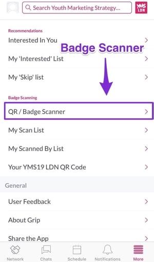 How to Scan Badges, Export Them, and Find Your QR Code in the Mobile App?