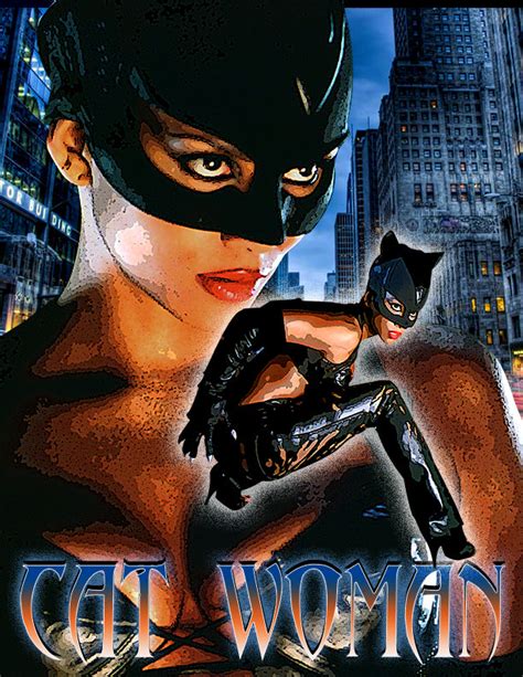 Halle Berry "Catwoman" (Print) – Musicarthistory.net