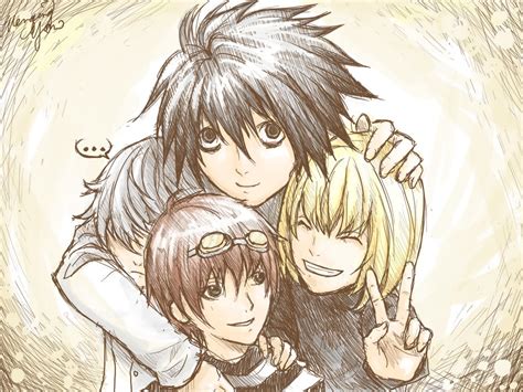 L, Mello, and Near - Death Note Fan Art (24796626) - Fanpop