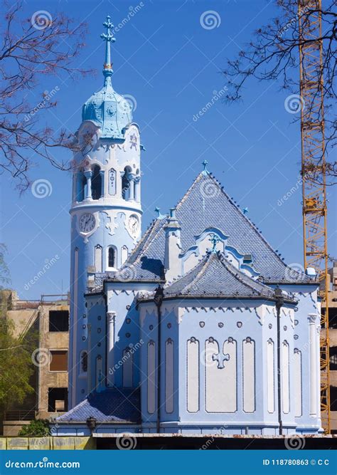 Blue Church in Bratislava, Slovakia. Popular Daytrip and Weekend ...