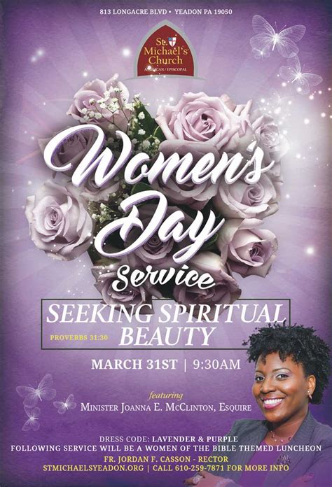 Women’s Day at St. Michael’s Church – Yeadon Borough