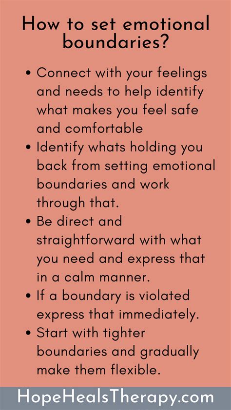 How To Set Emotional Boundaries? | Hope Heals Therapy