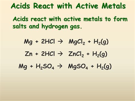 Properties of Acids Bases - Presentation Chemistry