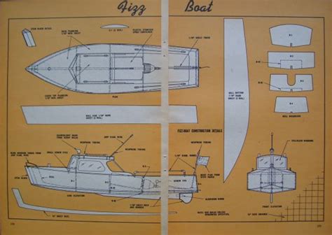 Vintage 1961 How to Build Model CABIN CRUISER Alka Seltzer FIZZ BOAT ...