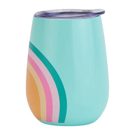 ANNABEL TRENDS Double Walled Stainless Steel Wine Tumbler - Sunrise