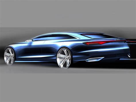 Audi Prologue Avant Concept - Design Sketch - Car Body Design