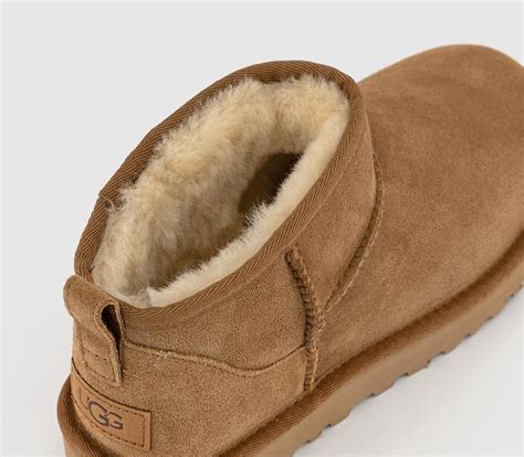 UGG Classic Ultra Mini Boots Chestnut - Ankle Boots