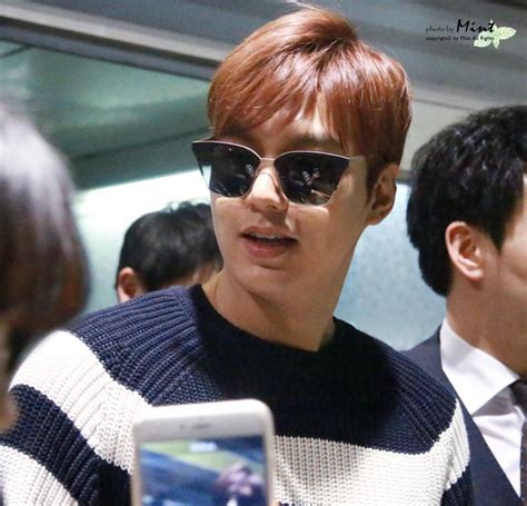 [Fancam & Photo] 150512 Lee Min Ho @ Gimpo Airport (from Jeju) | Lee min ho, Lee min, Lee