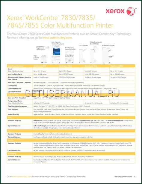 Xerox Workcentre 7835 Manual Pdf - Brochure : Resume Examples #xJKE0XM41r