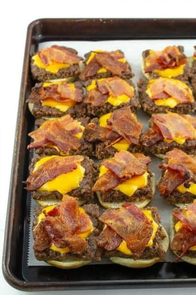 Easy Bacon Cheeseburger Sliders – Must Love Home