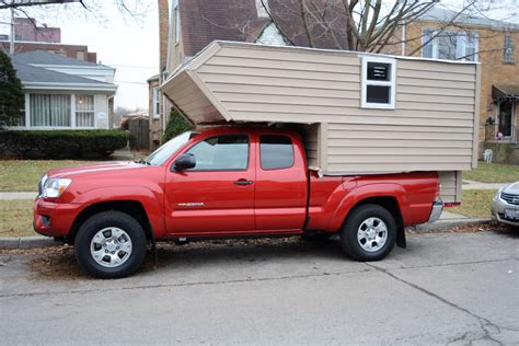 15 Homemade DIY Truck Bed Camper Designs