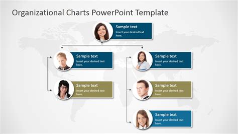 Microsoft Powerpoint Org Chart Template - Toptemplate.my.id