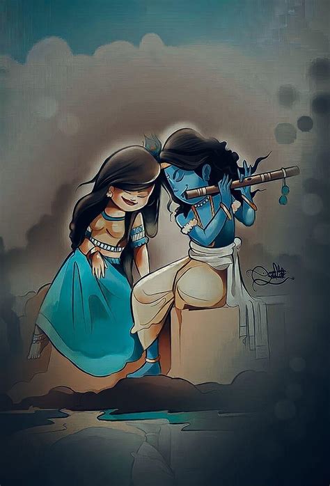 Lord Krishna Cartoon Wallpapers - Top Free Lord Krishna Cartoon ...